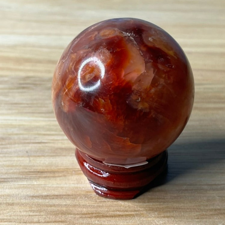 Carnelian Sphere - D