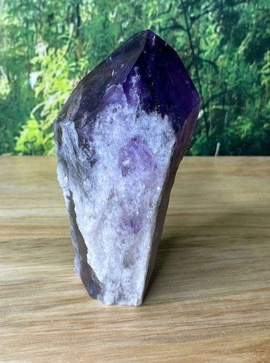 Amethyst Dragontooth Wand - C