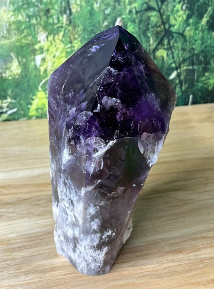 Amethyst Dragontooth Wand - E