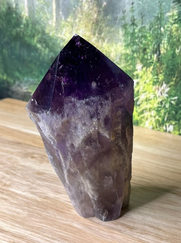 Amethyst Dragontooth Wand - D