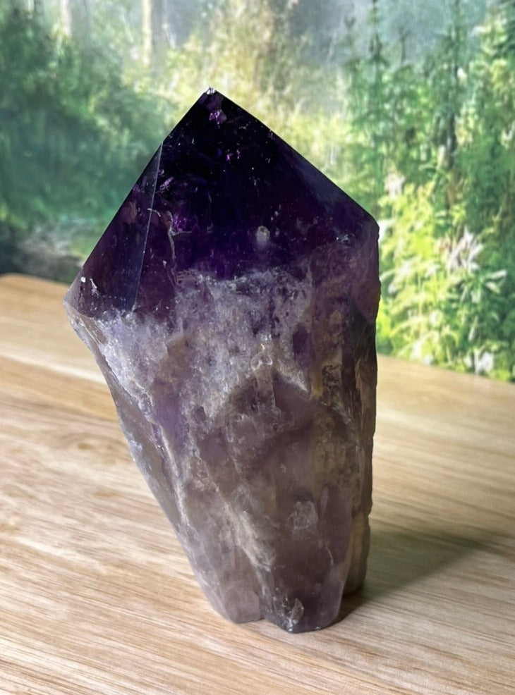 Amethyst Dragontooth Wand - E