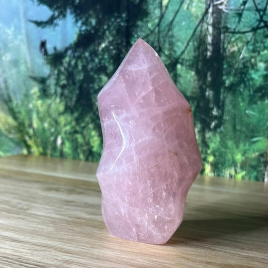 Madagascar Rose Quartz Flame-B