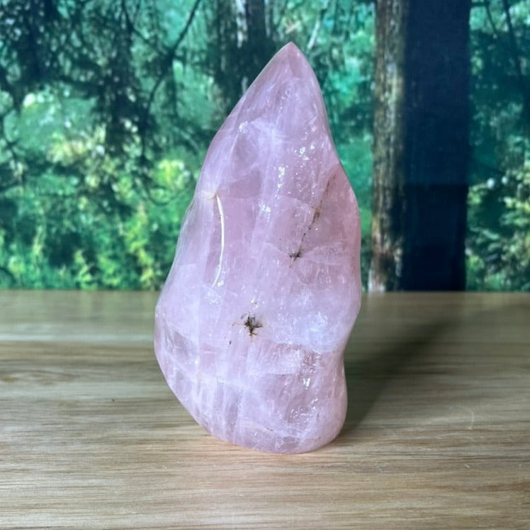 Madagascar Rose Quartz Flame-B