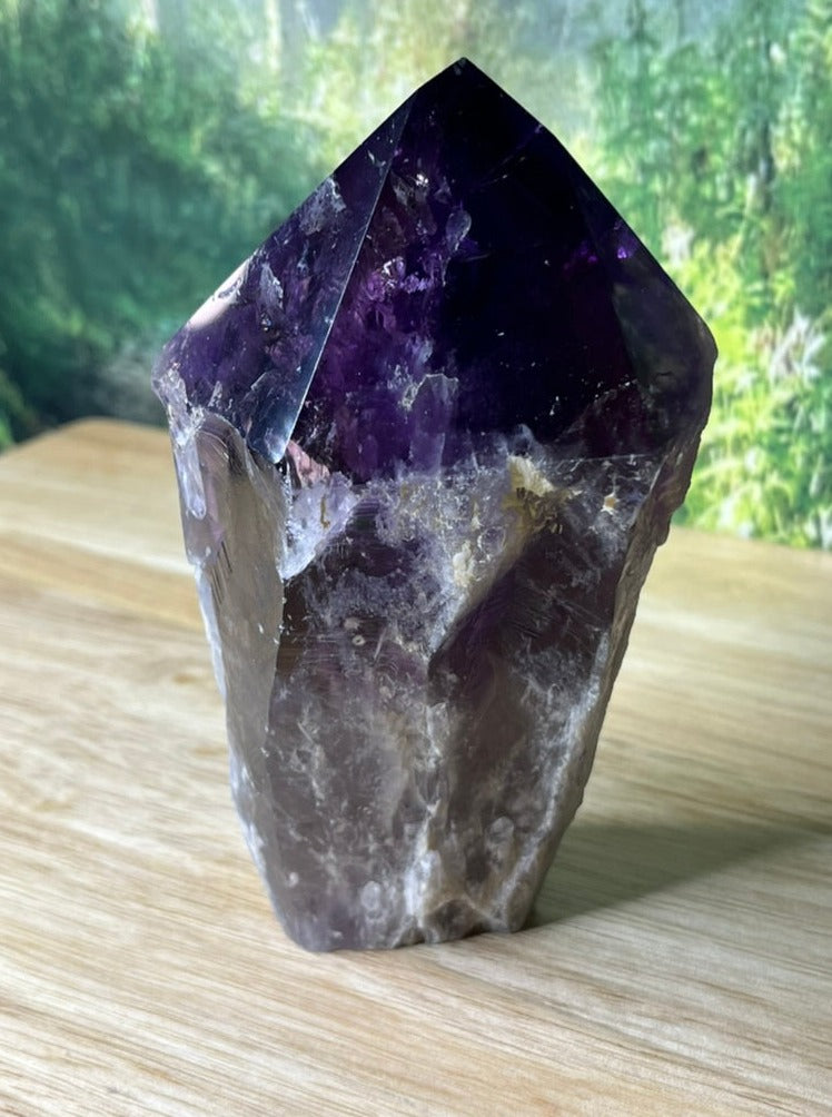 Amethyst Dragontooth Wand - D