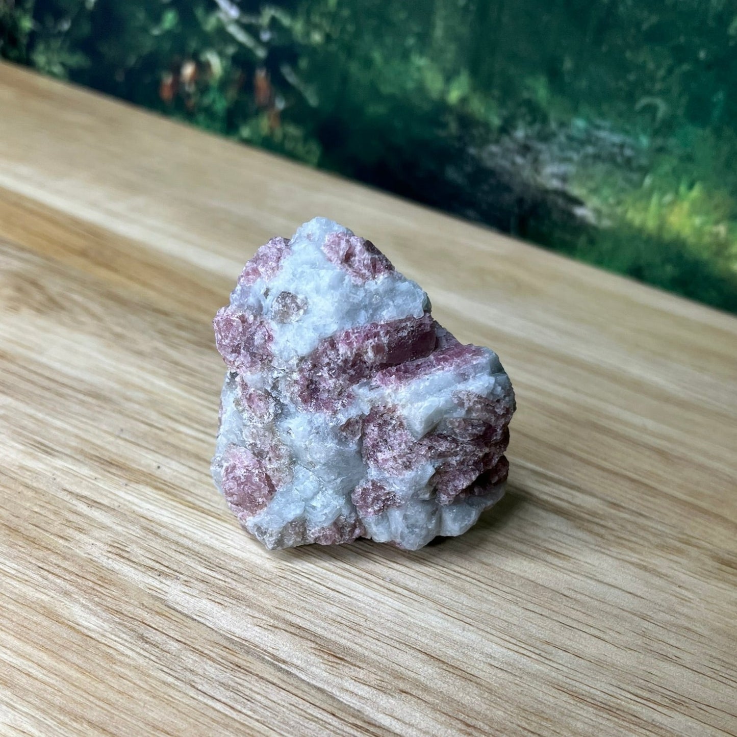 Pink Tourmaline in Quartz - B