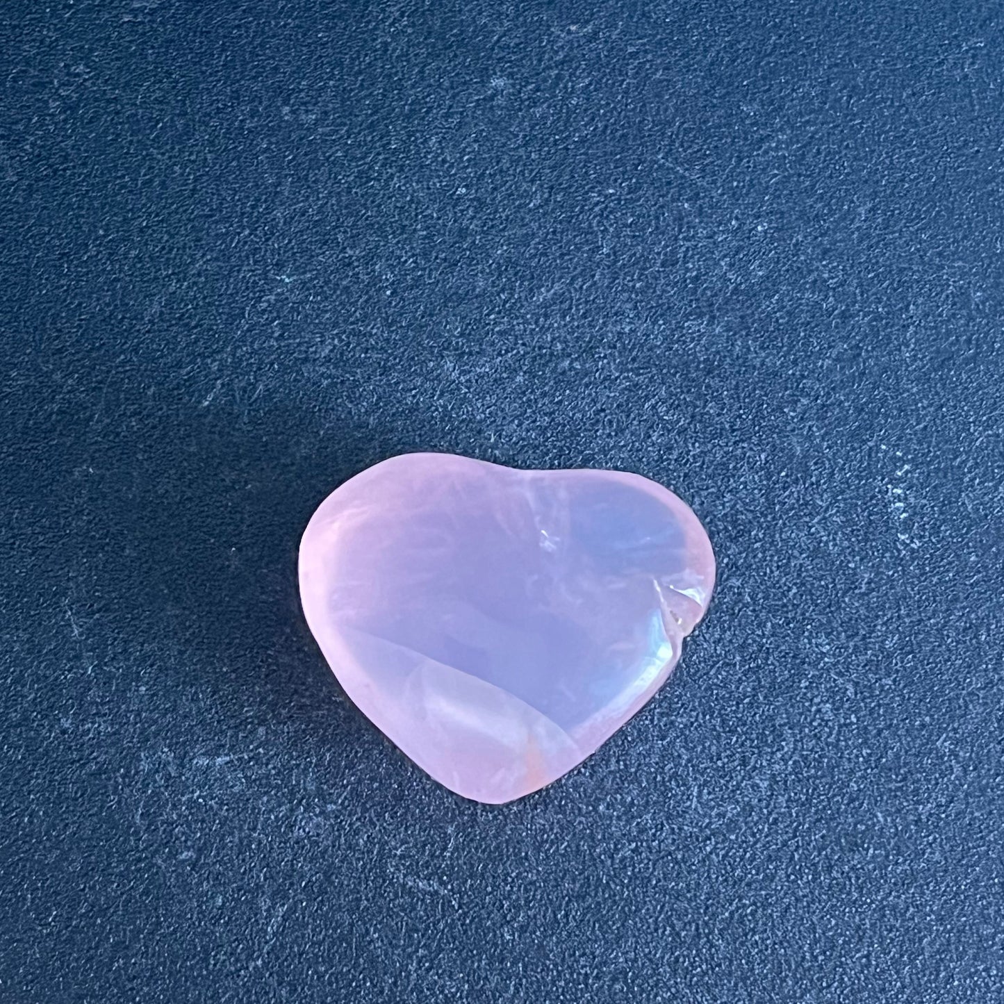 Madagascar Rose Quartz - Heart - B