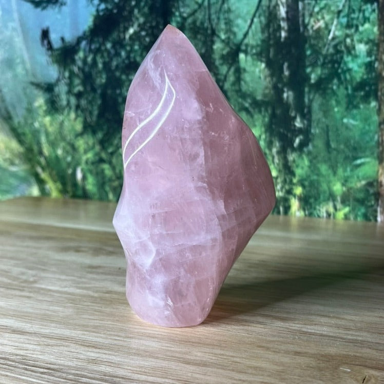 Madagascar Rose Quartz Flame-B