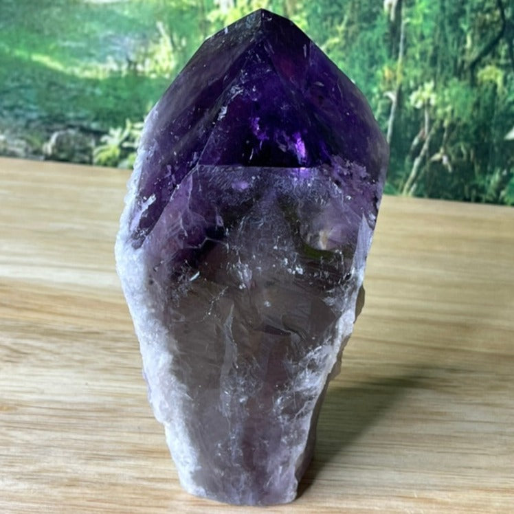 Amethyst Dragontooth Wand - C