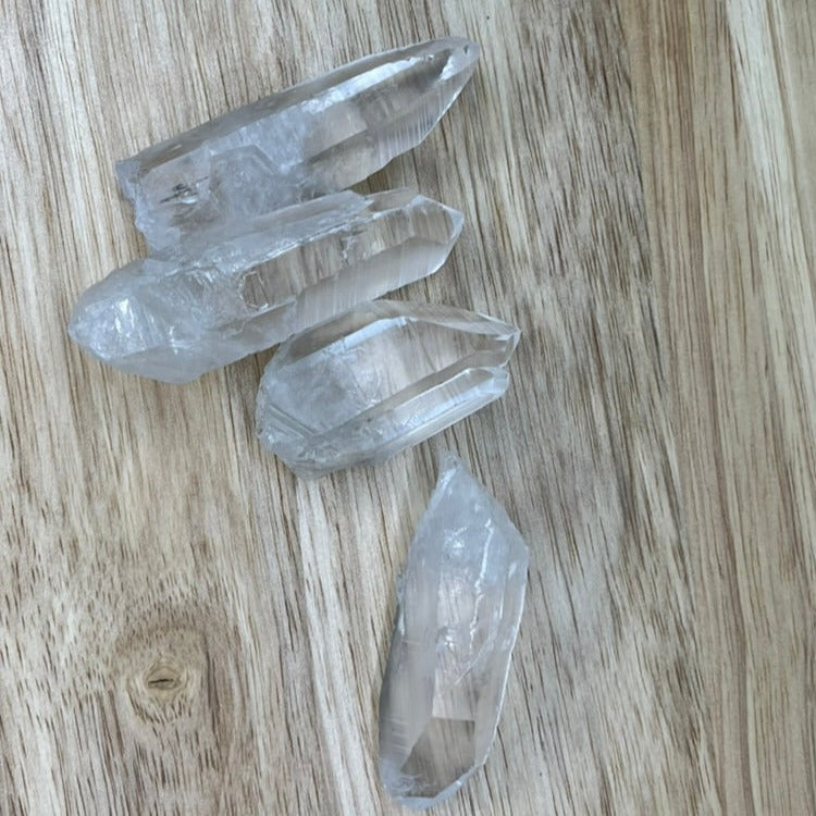 Lemurian Clear Quartz Points - Large