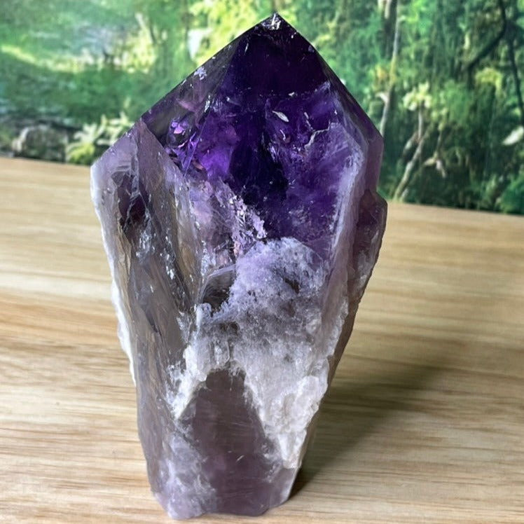 Amethyst Dragontooth Wand - C