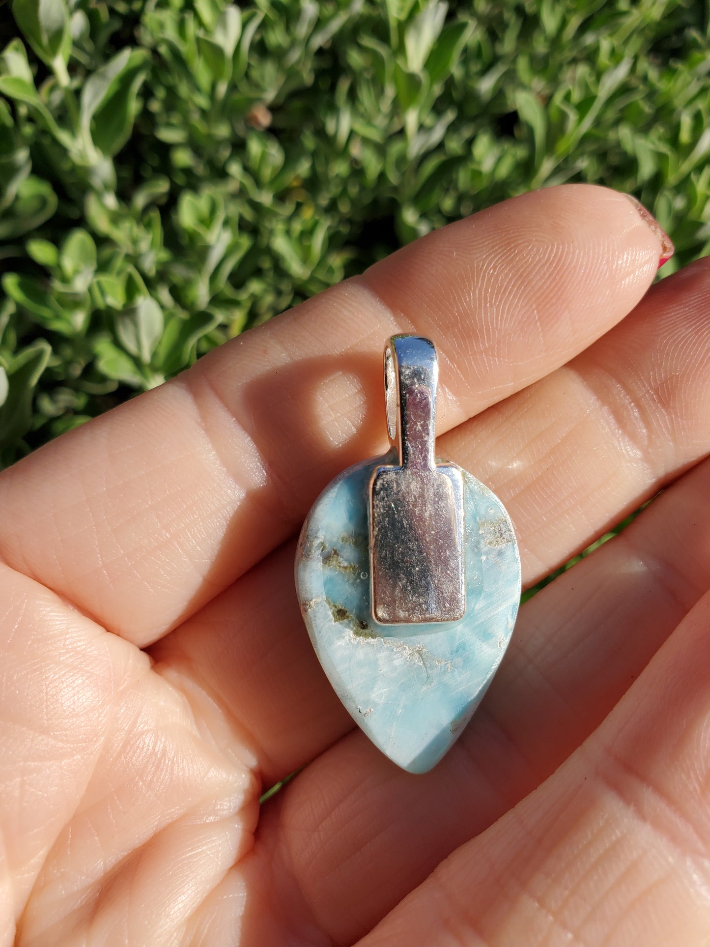 Larimar pendant - B