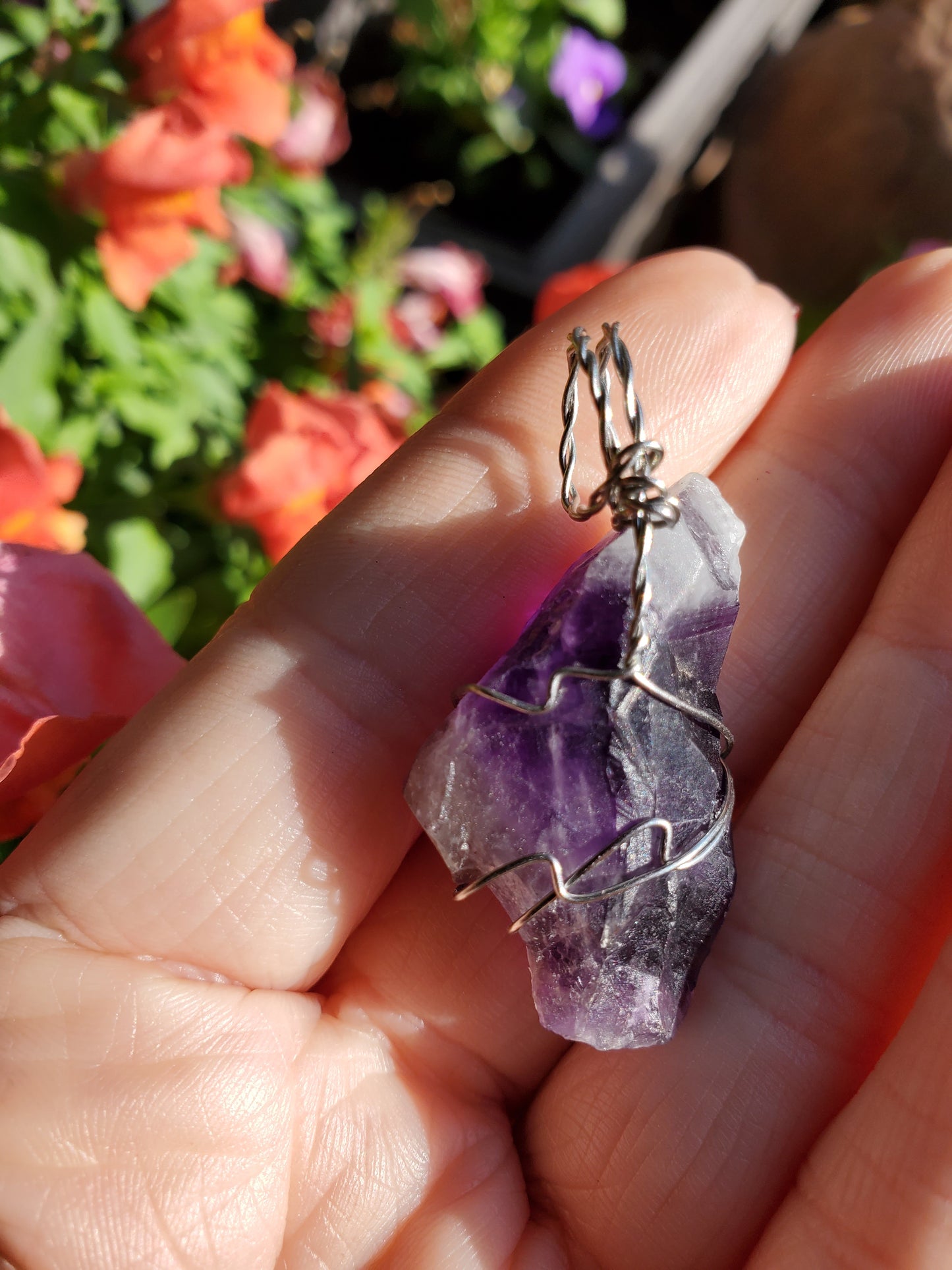 Amethyst pendant