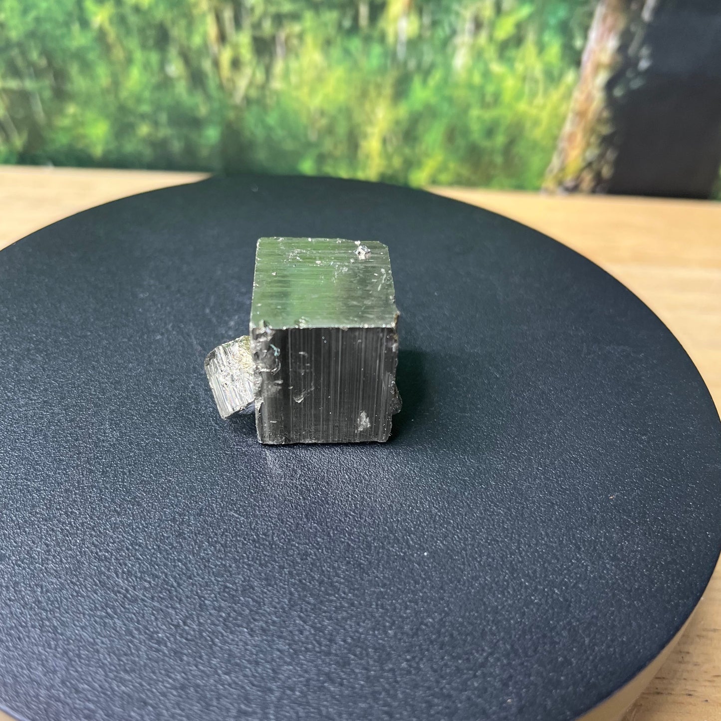 Pyrite Cube Formation