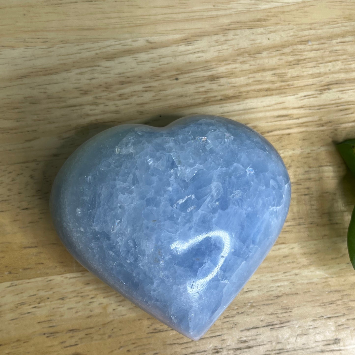 Blue Calcite - Hearts