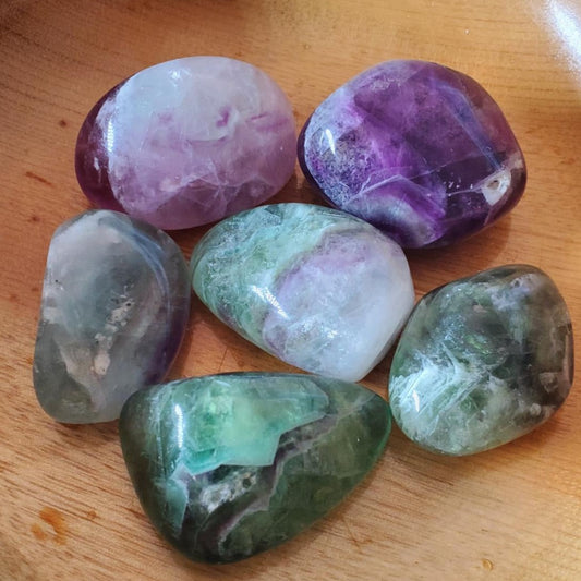 Fluorite Tumbles - Medium