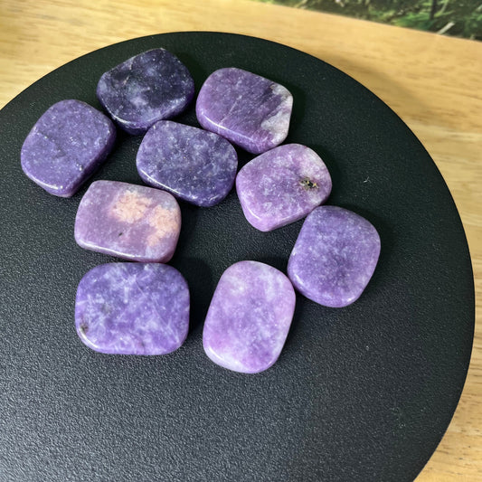 Lepidolite Tumbles - B