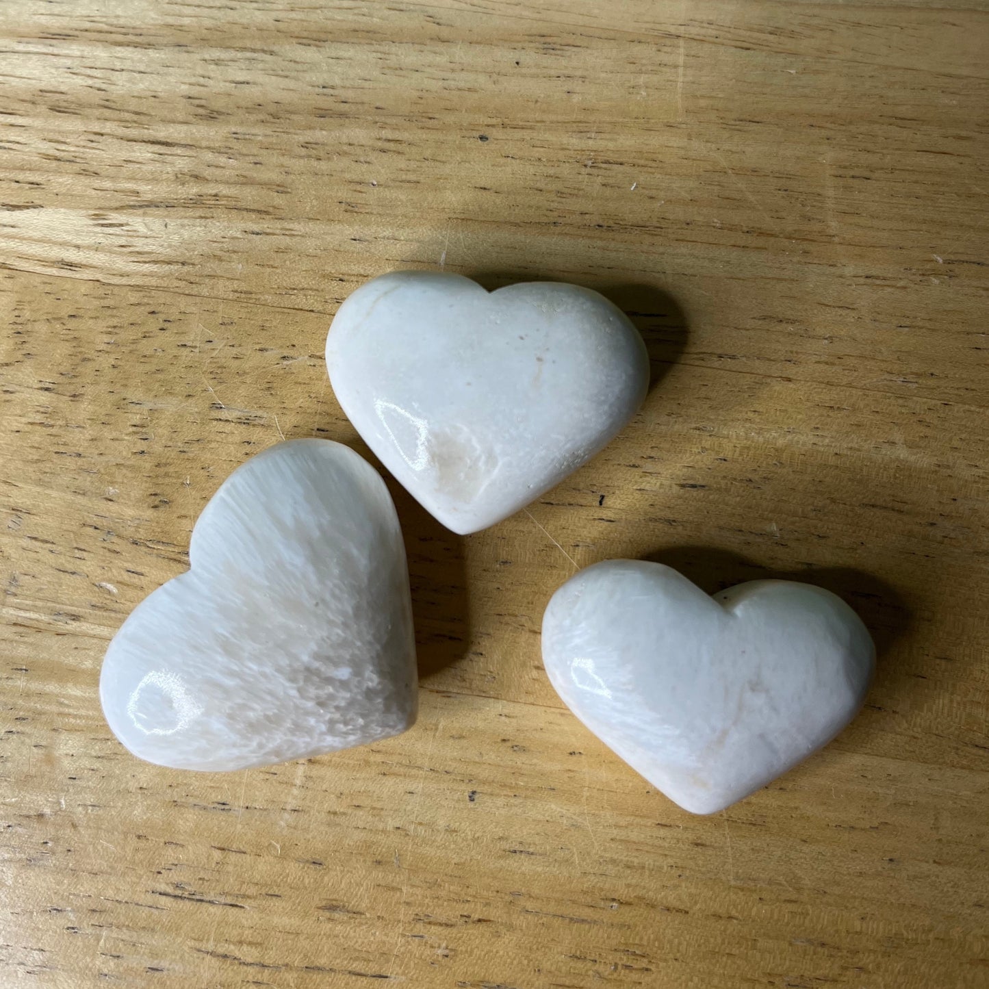 Scolecite Hearts - Small