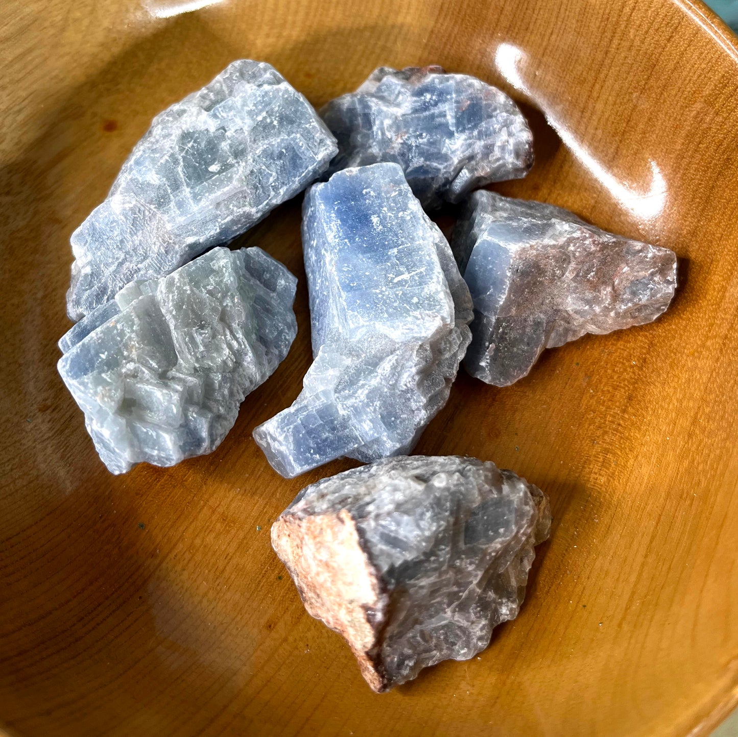 Blue Calcite - Rough