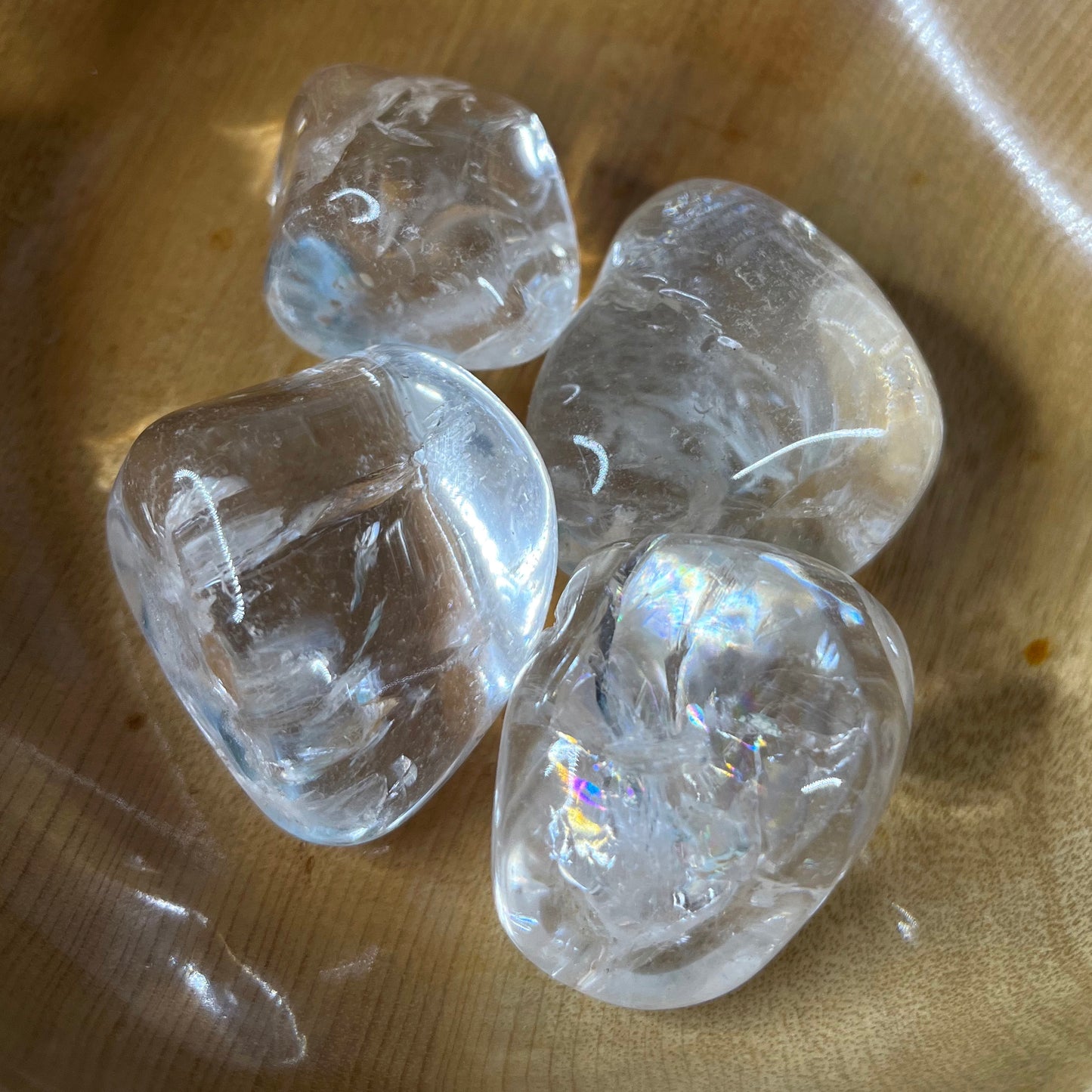 Clear Quartz Tumbles - Large