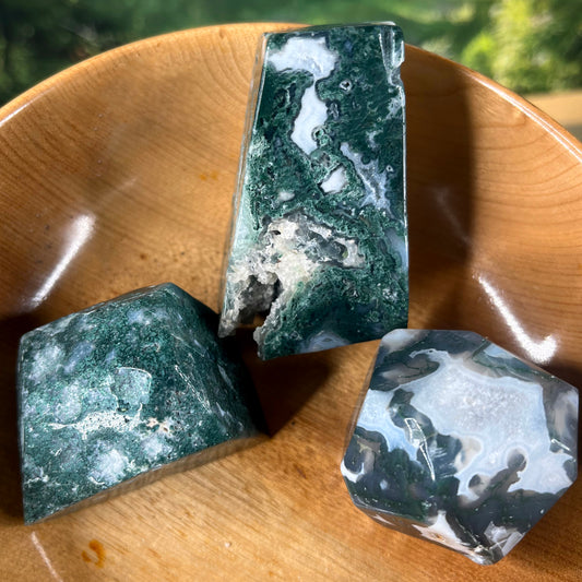 Moss Agate - Free Form