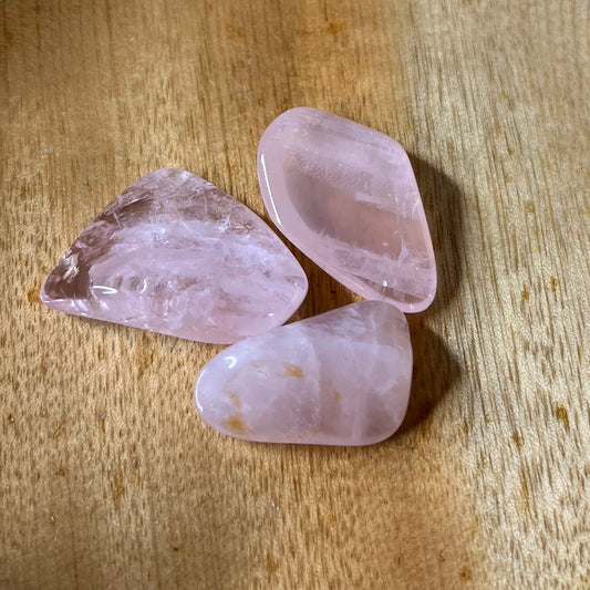 Madagascar Rose Quartz Tumbles - Small