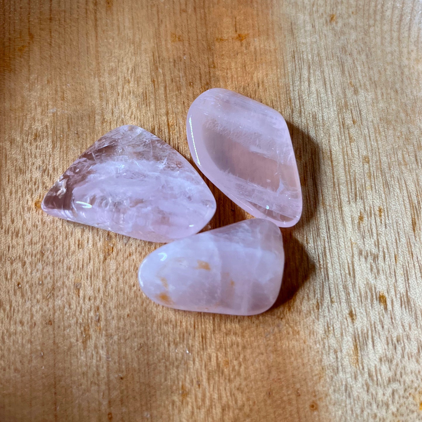 Madagascar Rose Quartz Tumbles - Small