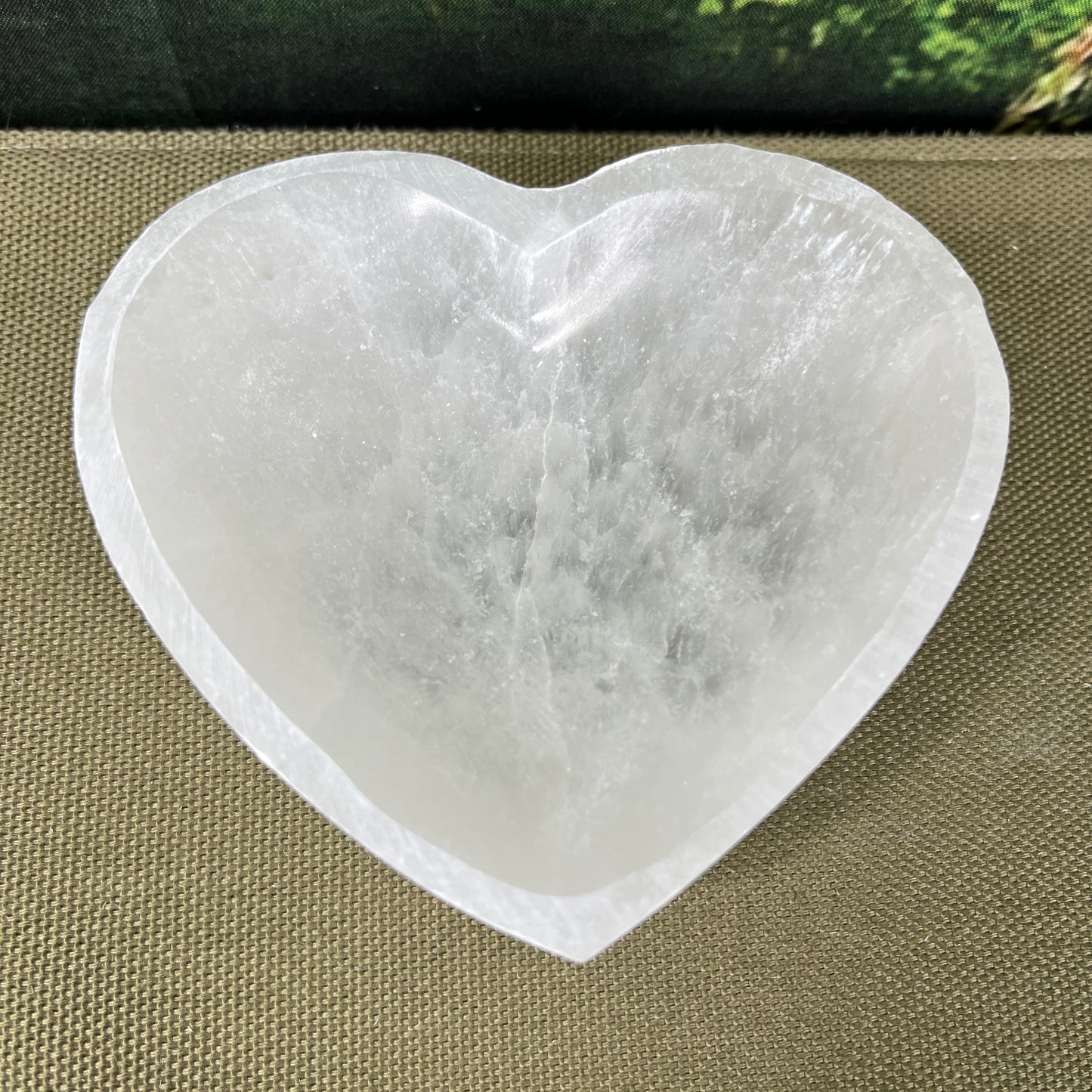 Selenite Heart Bowls - Small